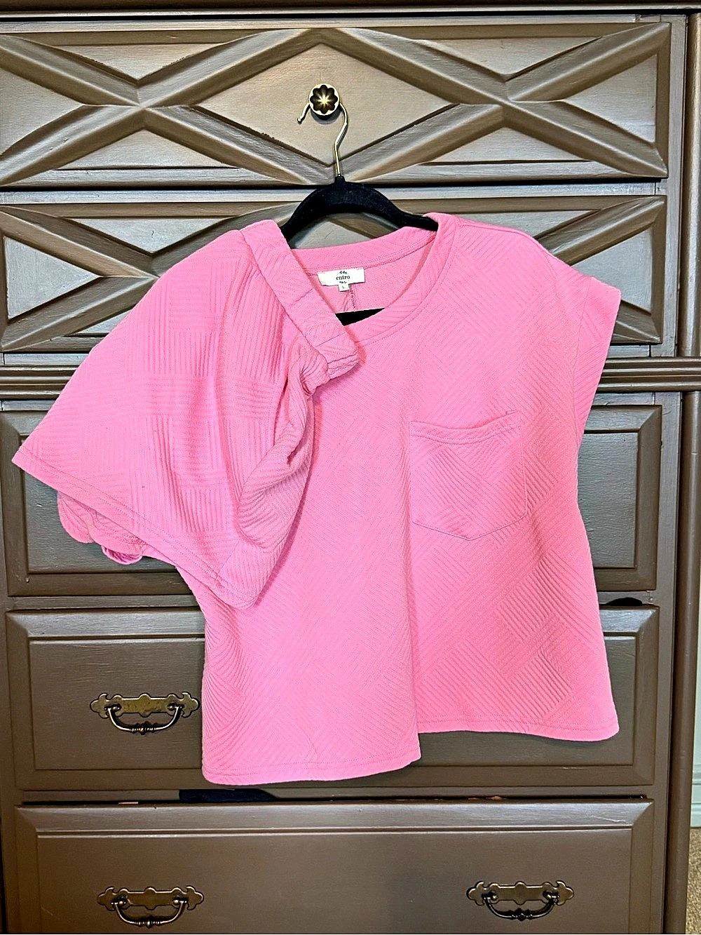 entro Pink Tunic Size Large